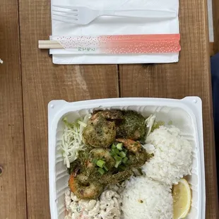 Pesto Shrimp