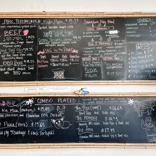 Menu as of January 2024
