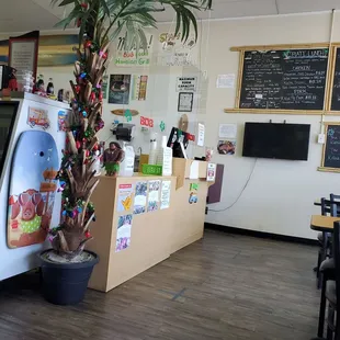Inside the place