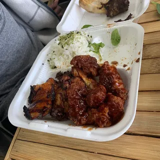 The Ka Moa Combo Plate
