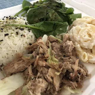 Kalua Pork with Cabbage Lunch