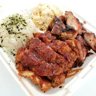The Ka Moa Combo Plate