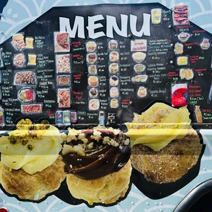 We Have A Wide Variety Of Goodies Hot Plates/Desserts And Fresh Poke!