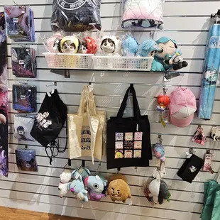 I see some BT21 and BTS items...