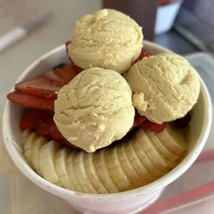 Cookie dough, a must have topping