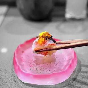 March Omakase - Amaebi | @whaevaeats