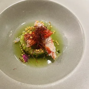 King Crab Chayote Salad