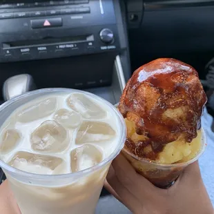 Delicious Horchata and OG Mangonada