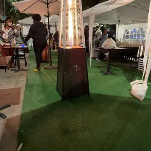 Outside area