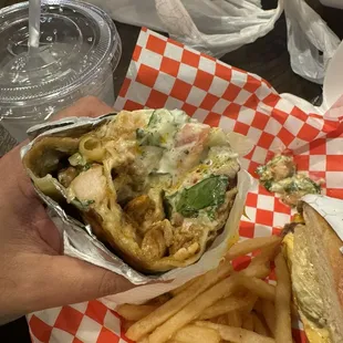 food, burritos and wraps