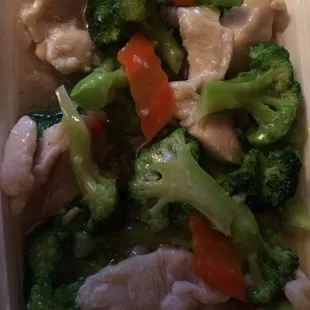 Chicken and Broccoli