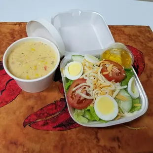 Soup &amp; salad
