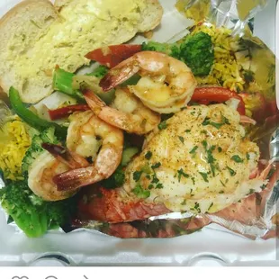 Lobster &amp; Shrimp Stir Fry