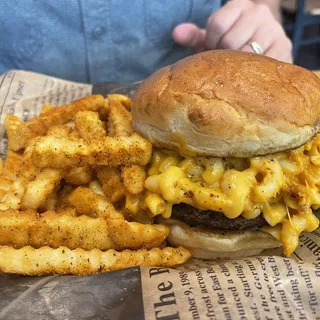 The Problem - Bacon Mac 'n' Cheese Burger