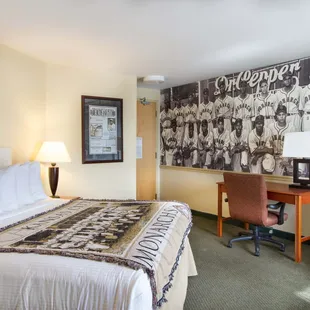 Negro Leagues Baseball Museum themed room