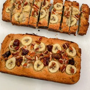 new healthy items added ( Protein Banana Bread )