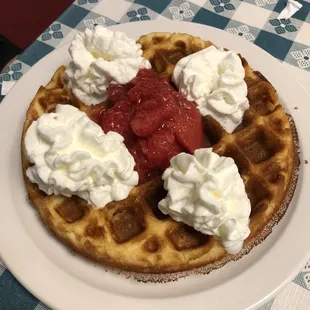 Belgian waffle - &apos;nuff said!