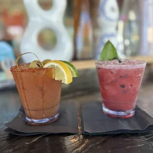 Drinks upstairs  82 degrees