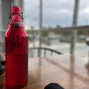 View from table