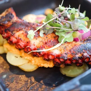 food, grilled fish