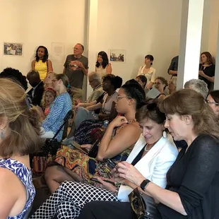 Every chair was taken... great showing