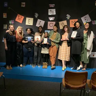 National Book Award winner, NYT best seller, and future exceptional writers!