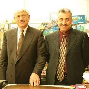 two men in suits and ties