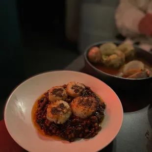 Scallop Jjajang Bori-Bap