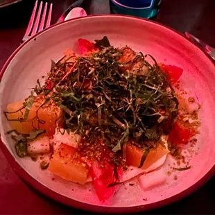 Tomato Kimchi Salad