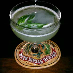 Basil Gimlet