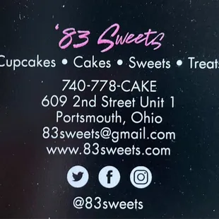 83 Sweets