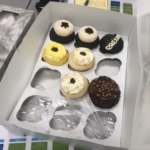 A Dozen cupcakes makes for a great office farewell