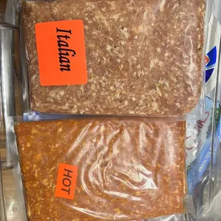 Fresh sausage