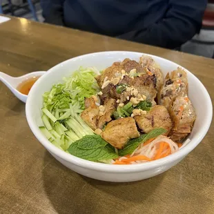 Crispy Pork Vermicelli Bowl