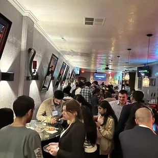 Inside the bar
