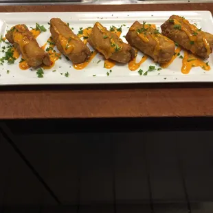 Asiago chicken wraps