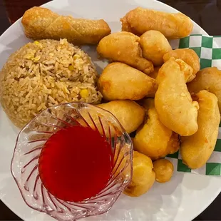 Sweet and sour chicken