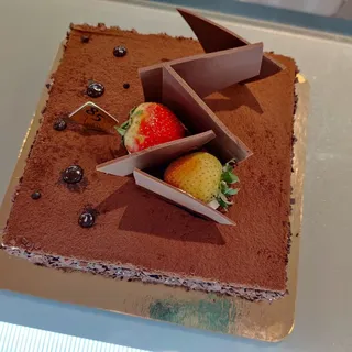 Cherry Chocolate Mousse Cake