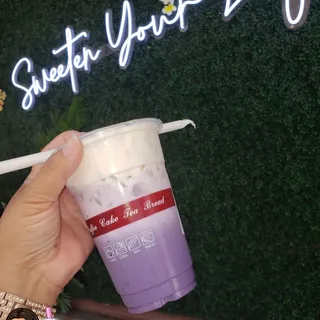 Taro Lavender Latte