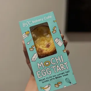 Mochi Egg Tart