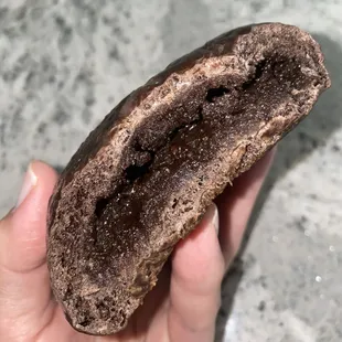 Choco Bun (not too sweet, dark chocolatey with a filling)