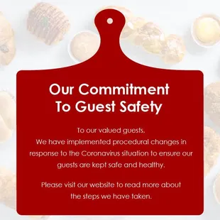 our commitment to guest safety