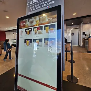 Kiosk for drink orders