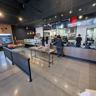 Line was ok for a weekday lunch hour