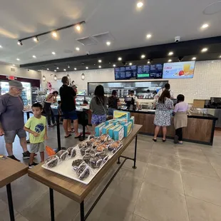 inside the store