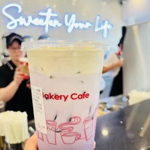 Taro lavender latte $5.35