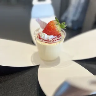 Desert order inside of the box