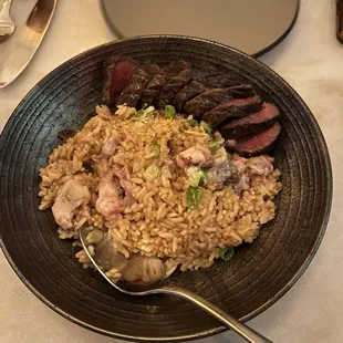 BONE MARROW STEAK FRIED RICE