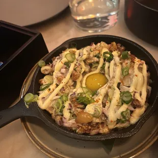 Oyster Sisig
