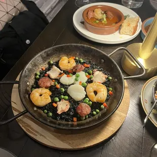 Chorizo Shrimp Al Ajillo